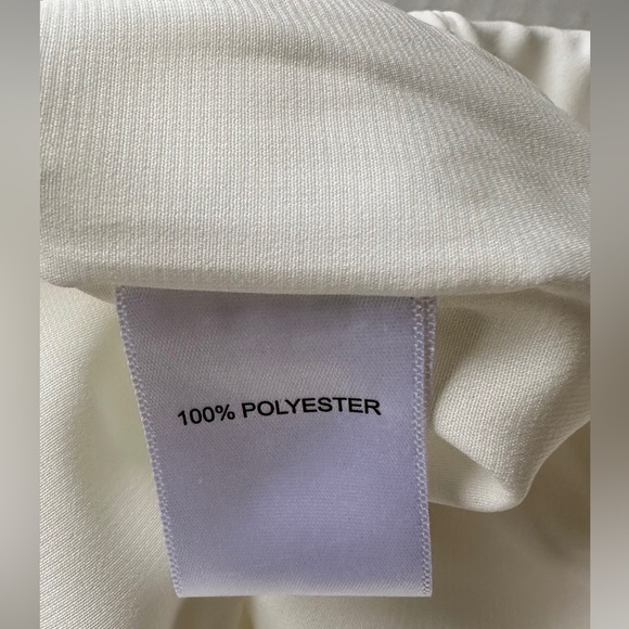 Tronjori Women's High Waist Casual Wide Leg Long Palazzo Pants in white XL - Picture 5 of 14